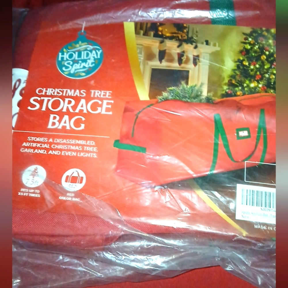 Holiday Spirit Christmas Tree Storage Bag